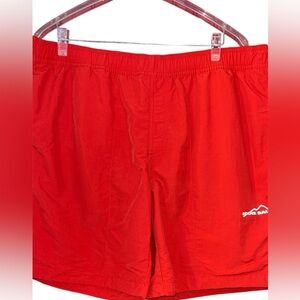 Eddie Bauer Men's Red Swim Shorts XL